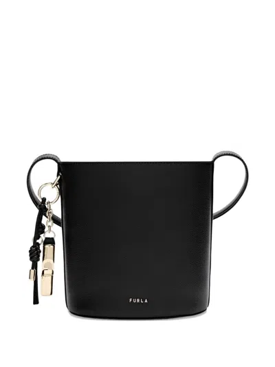 Furla Roxie Bucket Bag In Black