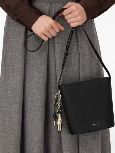 Furla Roxie Bucket Bag In Black