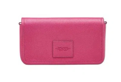 Marc Jacobs The Mini Bag Leather Crossbody In Pink