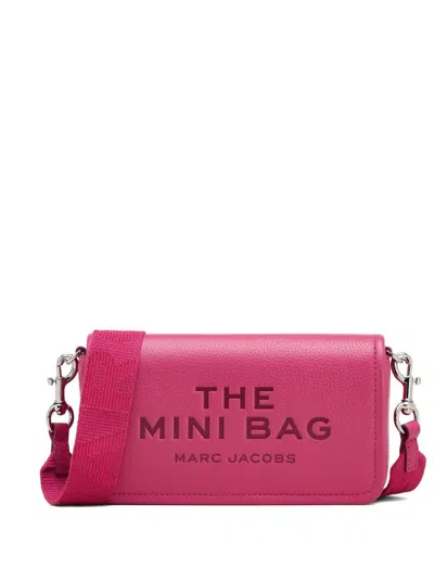 Marc Jacobs The Mini Bag Leather Crossbody In Pink