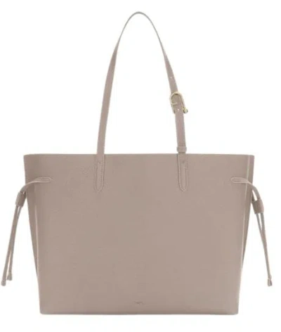 Furla Nensi Dojaka Black Satin Pumps In Neutral