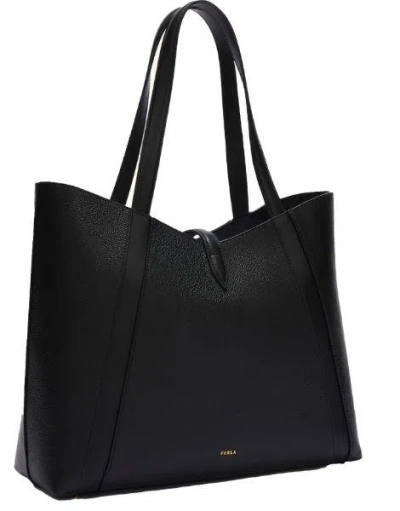 Furla Borsa Goccia L Tote Nera In Black
