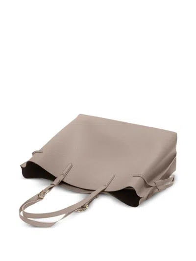 Furla Nensi Dojaka Black Satin Pumps In Neutral