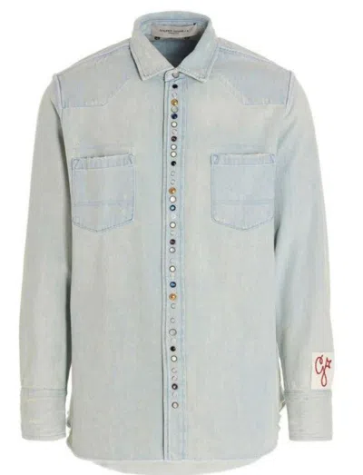 Golden Goose Shirts In Blue