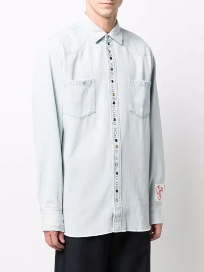 Golden Goose Shirts In Blue