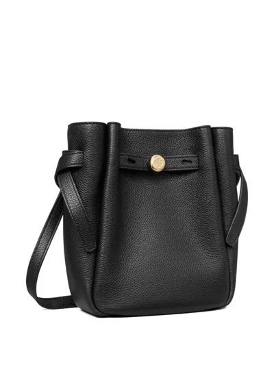 Tory Burch Romy Phone Shoulder Bag In Black