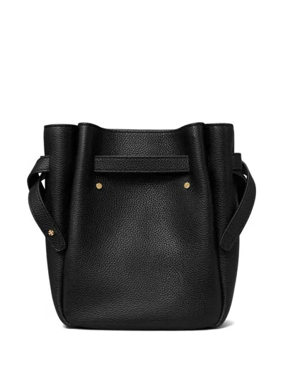 Tory Burch Romy Phone Shoulder Bag In Black