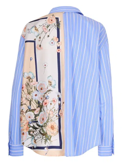 Liu •jo Liu Jo Shirts In Blue