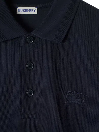 Burberry T-shirts And Polos In Blue