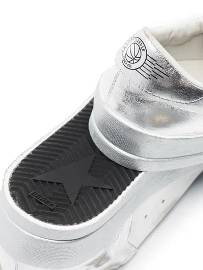 Golden Goose Flat Shoes In White