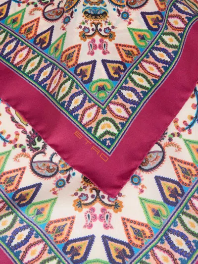 Etro Paisley-print Scarf In Multi