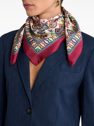 Etro Paisley-print Scarf In Multi