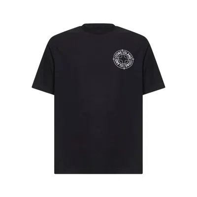 Stone Island T-shirts & Vests In Black
