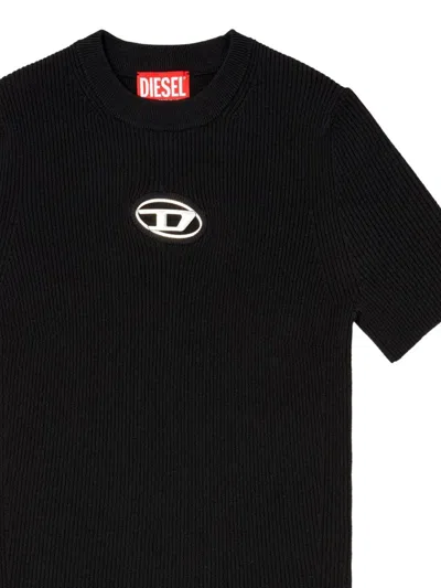 Diesel T-shirts And Polos In Black