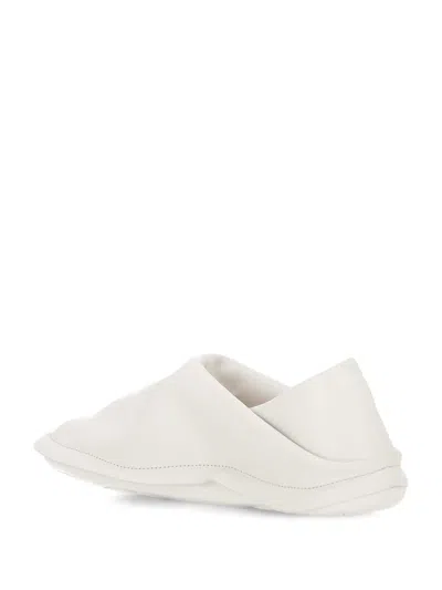 Camper X Issey Miyake Flat Shoes In White