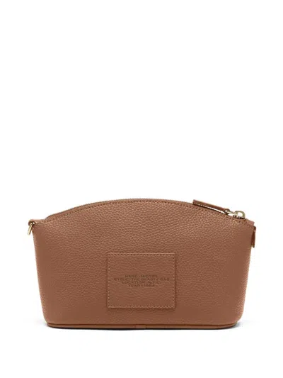 Marc Jacobs Zippered Cosmetic Bag In Brown