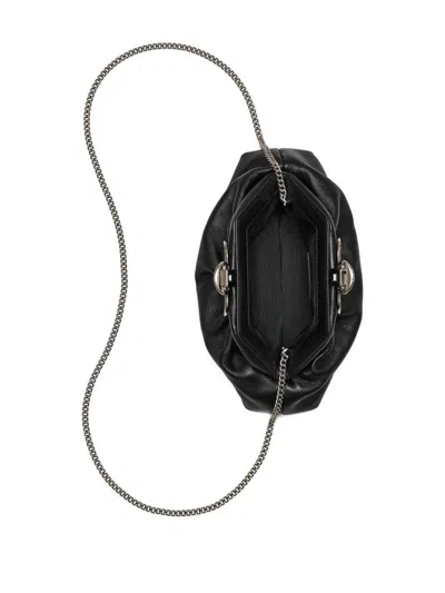 Marc Jacobs The Claw Clip Clutch Bag In Black