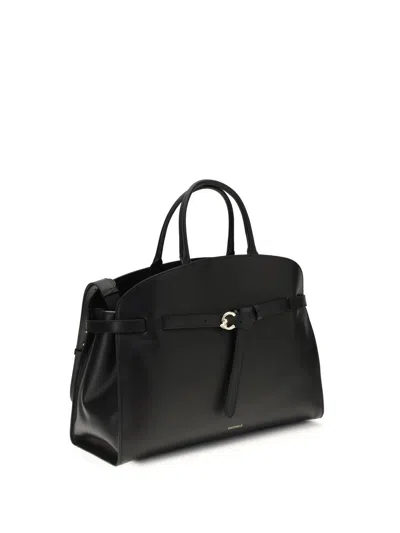 Coccinelle Large Sabine Handbag In Black