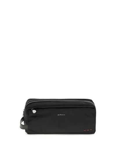 Kiton Black Nylon Other Accessories In Black