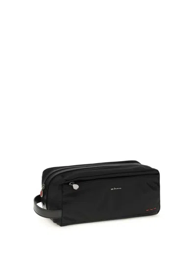 Kiton Black Nylon Other Accessories In Black