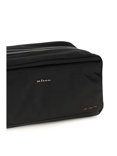 Kiton Black Nylon Other Accessories In Black