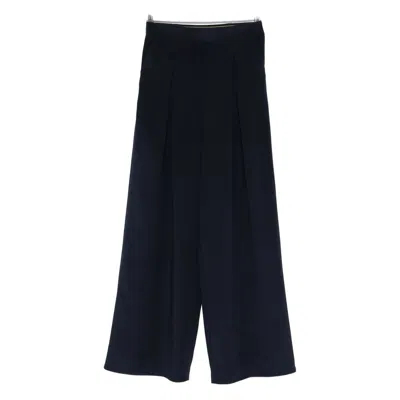 Max Mara Trousers In Blue