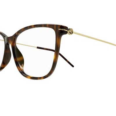 Gucci Eyewear Eyeglass In Brown