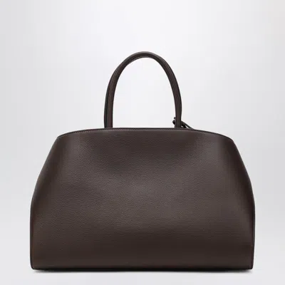 Ferragamo Hug M Leather Tote Bag Salvatore In Brown