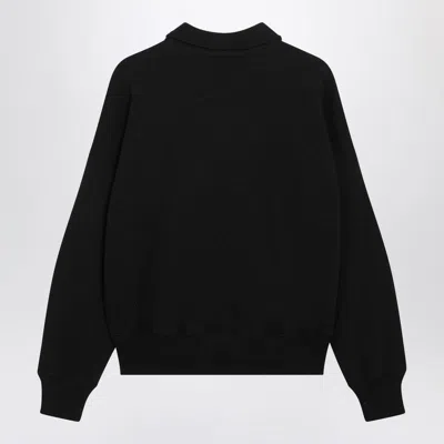 Polo Ralph Lauren Zip-up Sweatshirt In Black