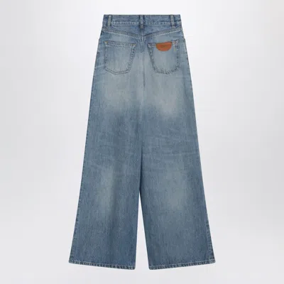 Chloé High-waisted Wide-leg Dream Jeans In Blue
