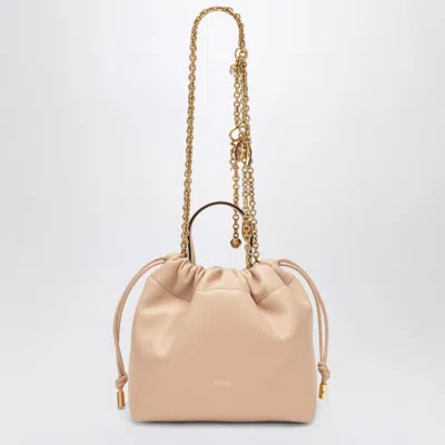 Chloé Mini Pink Chain Shoulder Bag Women In Metallic