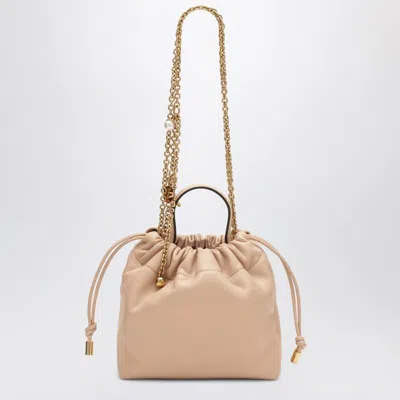 Chloé Mini Pink Chain Shoulder Bag Women In Metallic