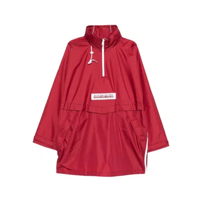 Napapijri Rainforest Axl Anorak In Red