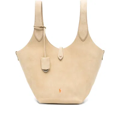 Ralph Lauren Tote Bags In Neutral