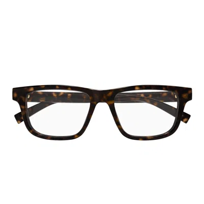 Gucci Eyewear Rectangular Frame Glasses In Multi