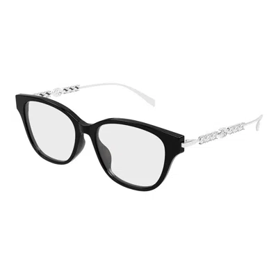 Gucci Eyewear Embellished Square Frame Glasses In Black