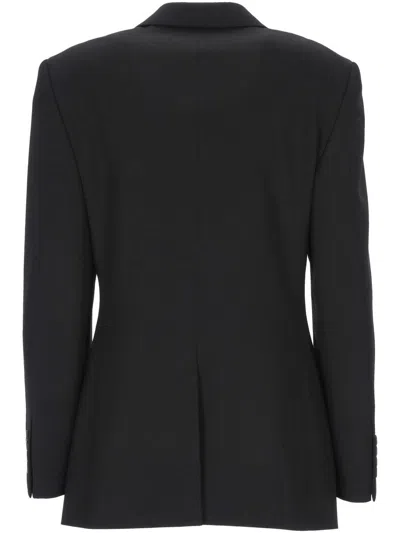 Balenciaga Standard Single-breasted Tailored Blazer In Black In Black