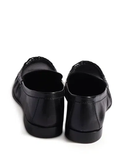 Miu Miu Flat Shoes In Black