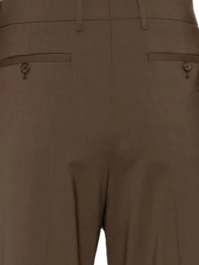 Miu Miu Trousers In Brown