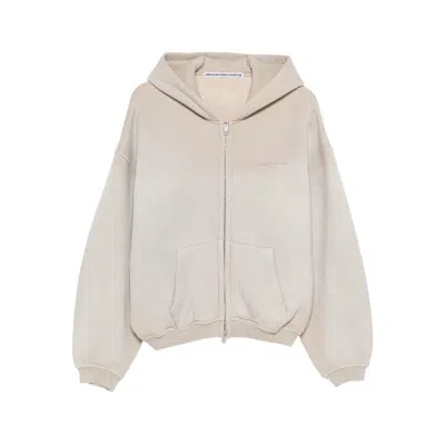 Alexander Wang Crystal-embellished Hoodie In Multi