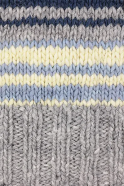 Chamula Striped Crew-neck Sweater In Multi