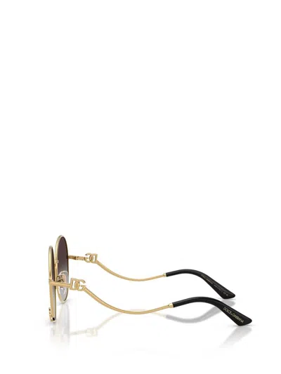 Dolce & Gabbana Eyewear Sunglasses In Gold