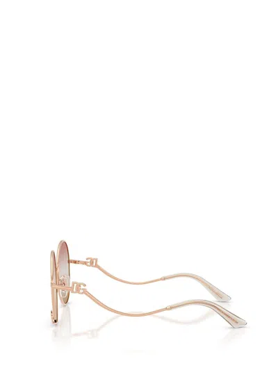 Dolce & Gabbana Eyewear Sunglasses In Gold
