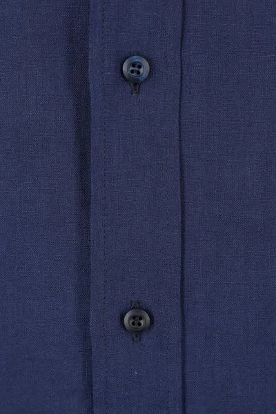Brunello Cucinelli Shirts In Blue
