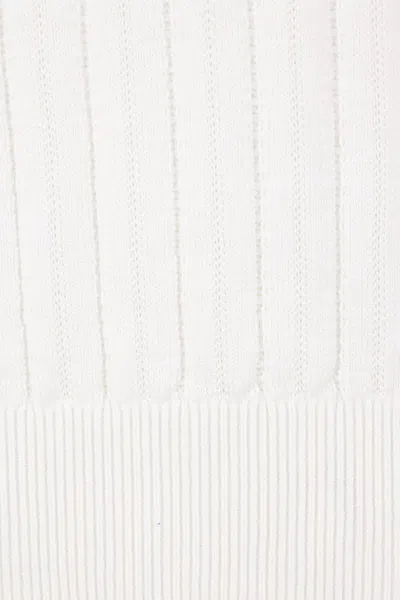 Brunello Cucinelli Ribbed Sweater In Brown