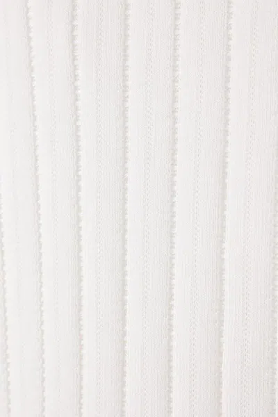 Brunello Cucinelli Ribbed Sweater In Brown