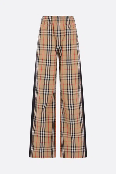 Burberry Trousers In Orange