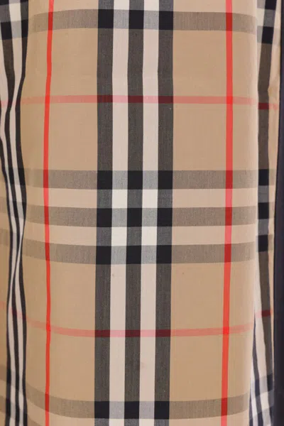 Burberry Trousers In Orange