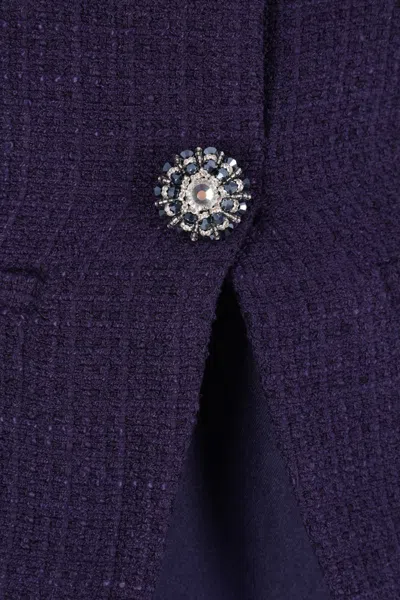 Self-portrait Dresses In Blue