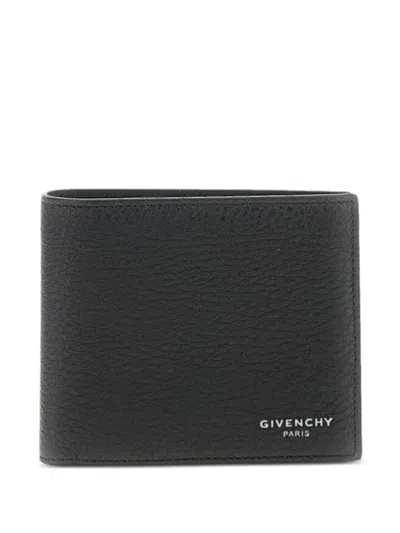 Givenchy Flower Leather Wallet Accessories In Black